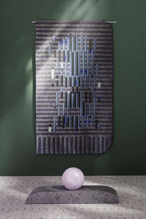 An image of the work Colō tapestries by Designer Anna Resei
