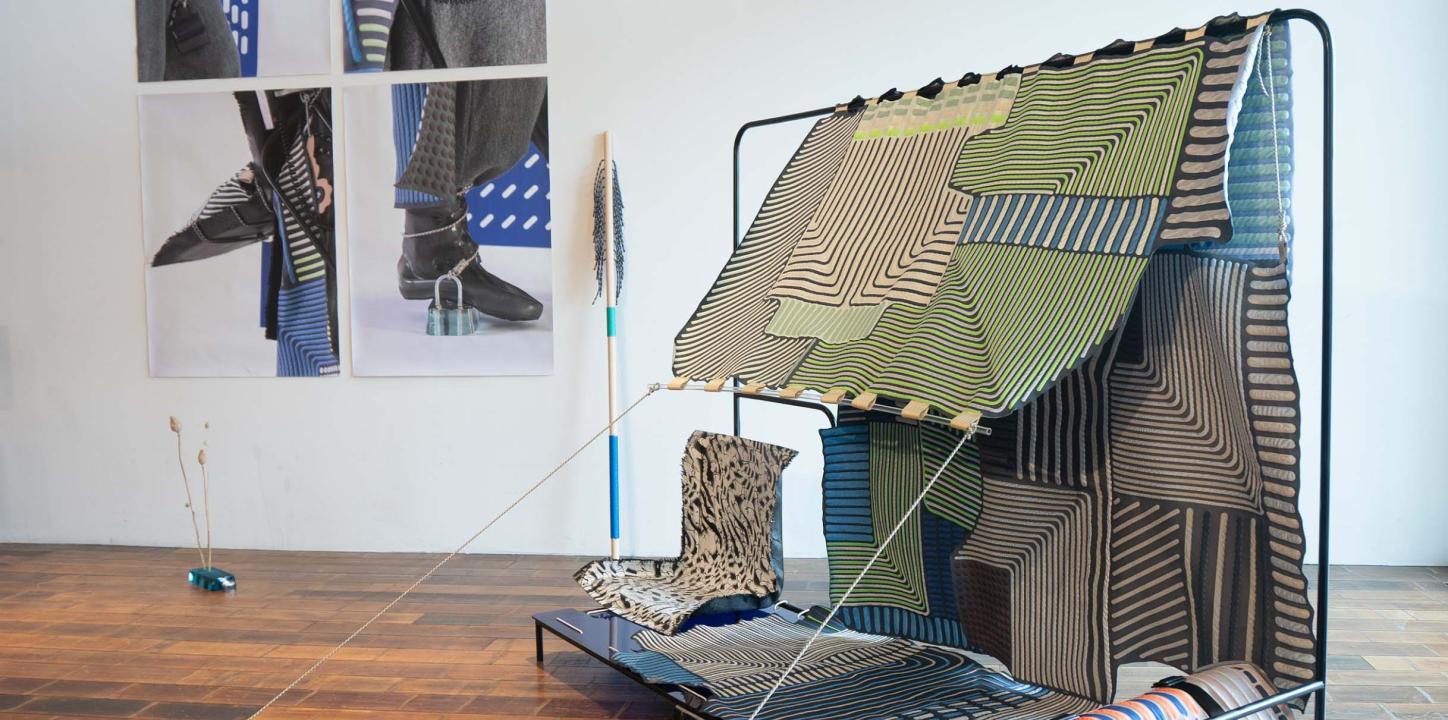An image of the work Tele-nomadic Sheltering Unit by Designer Anna Resei