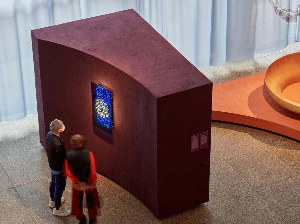 An image of the work wall lights by Designer Anna Resei