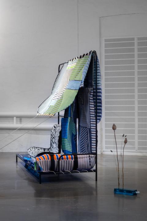 An image of the work Tele-nomadic Sheltering Unit by Designer Anna Resei