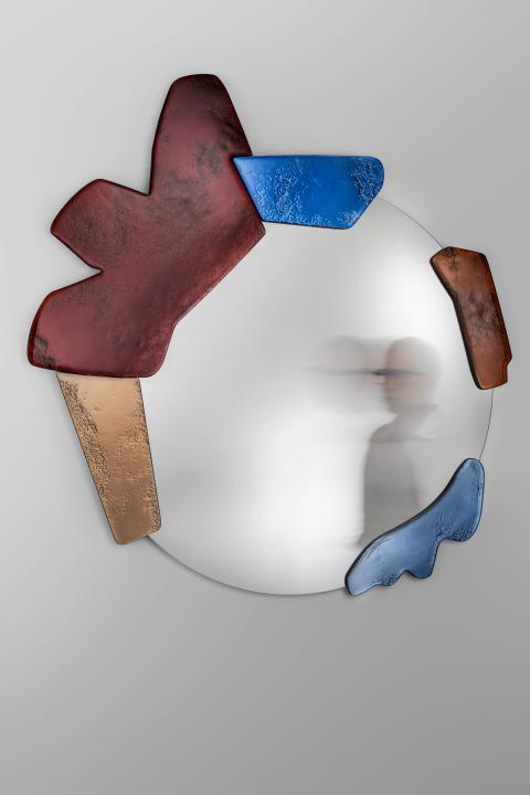An image of the work drift mirrors by Designer Anna Resei